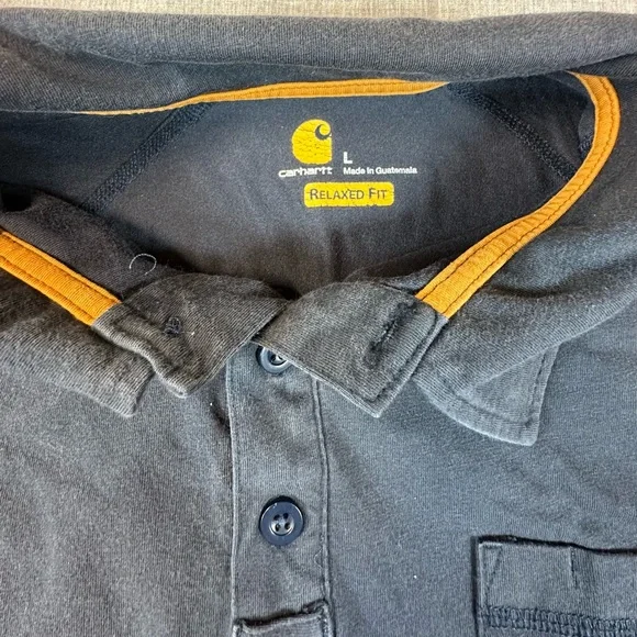 Carhartt Work Force Polo Shirt black - Picture 4 of 9
